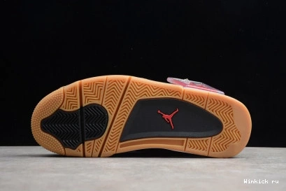 LASER JORDAN AIR 4 GUM BLACK SE 0804